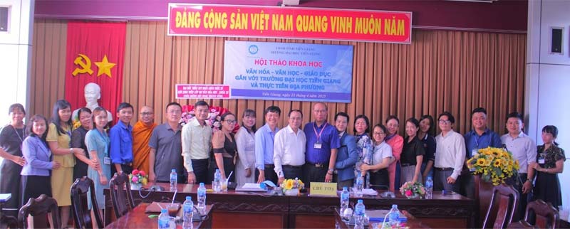 Trường Đại học Tiền Giang tổ chức Hội thảo “Văn hóa – Văn học – Giáo dục gắn với Trường Đại học Tiền Giang và thực tiễn địa phương”